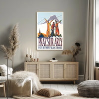 Praz Sur Arly Pays Du Mont-Blanc Poster