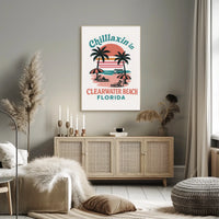 Chillaxin in Clearwater Beach Poster
