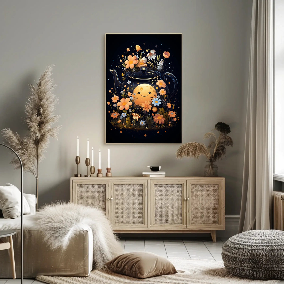 Tea Time Blossoms
