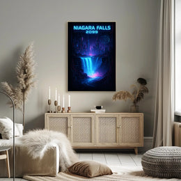 Niagara Falls 2099 Poster PosterGoat