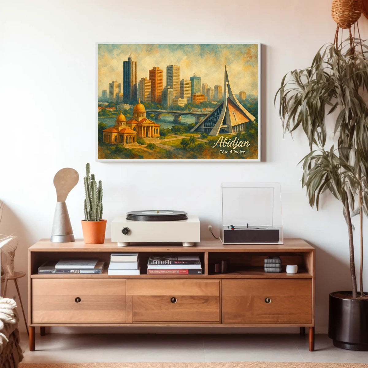 Abidjan Côte dIvoire Poster