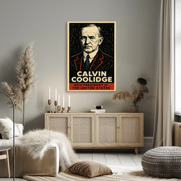 Calvin Coolidge 30th President Poster