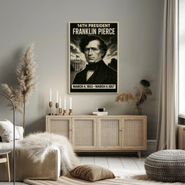 Franklin Pierce 14Th President Poster