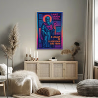 Saint Aaron Guardian Of The Mosaic Poster