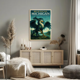 Mystical Michigan Poster PosterGoat