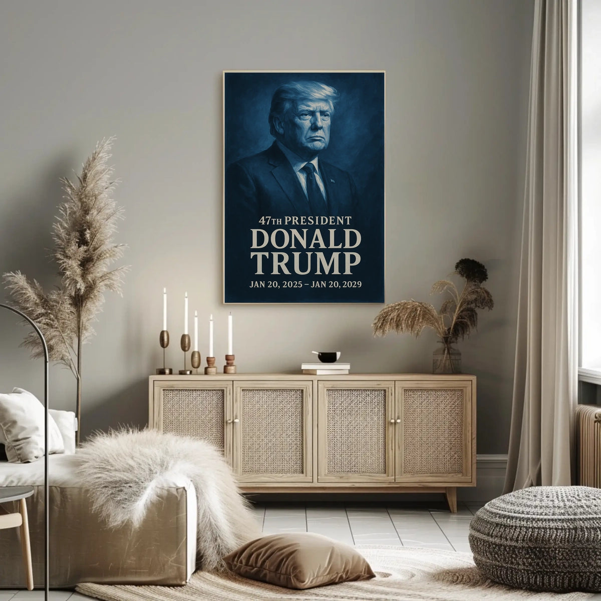 Donald Trump 47th President Poster