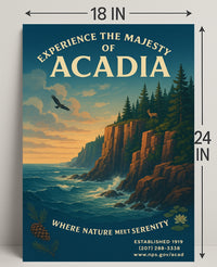 Experience the Majesty of Acadia Poster PosterGoat