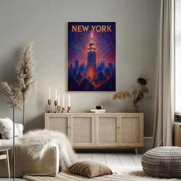 New York City Skyline Poster