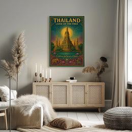 Thailand Land Of The Free Poster