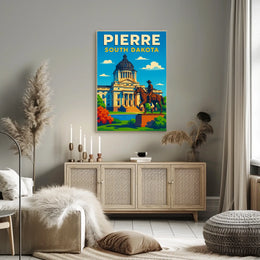 Pierre, South Dakota Poster