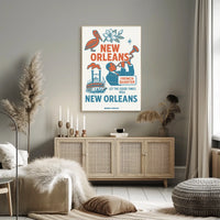 New Orleans Celebration Poster