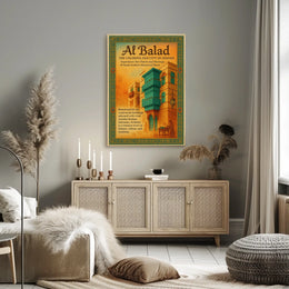 Al Balad The Colorful Old City Of Poster