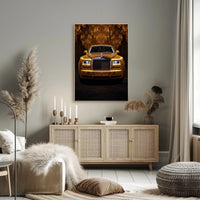 Golden Elegance Poster PosterGoat
