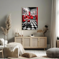 Vintage Barbershop Charm Poster