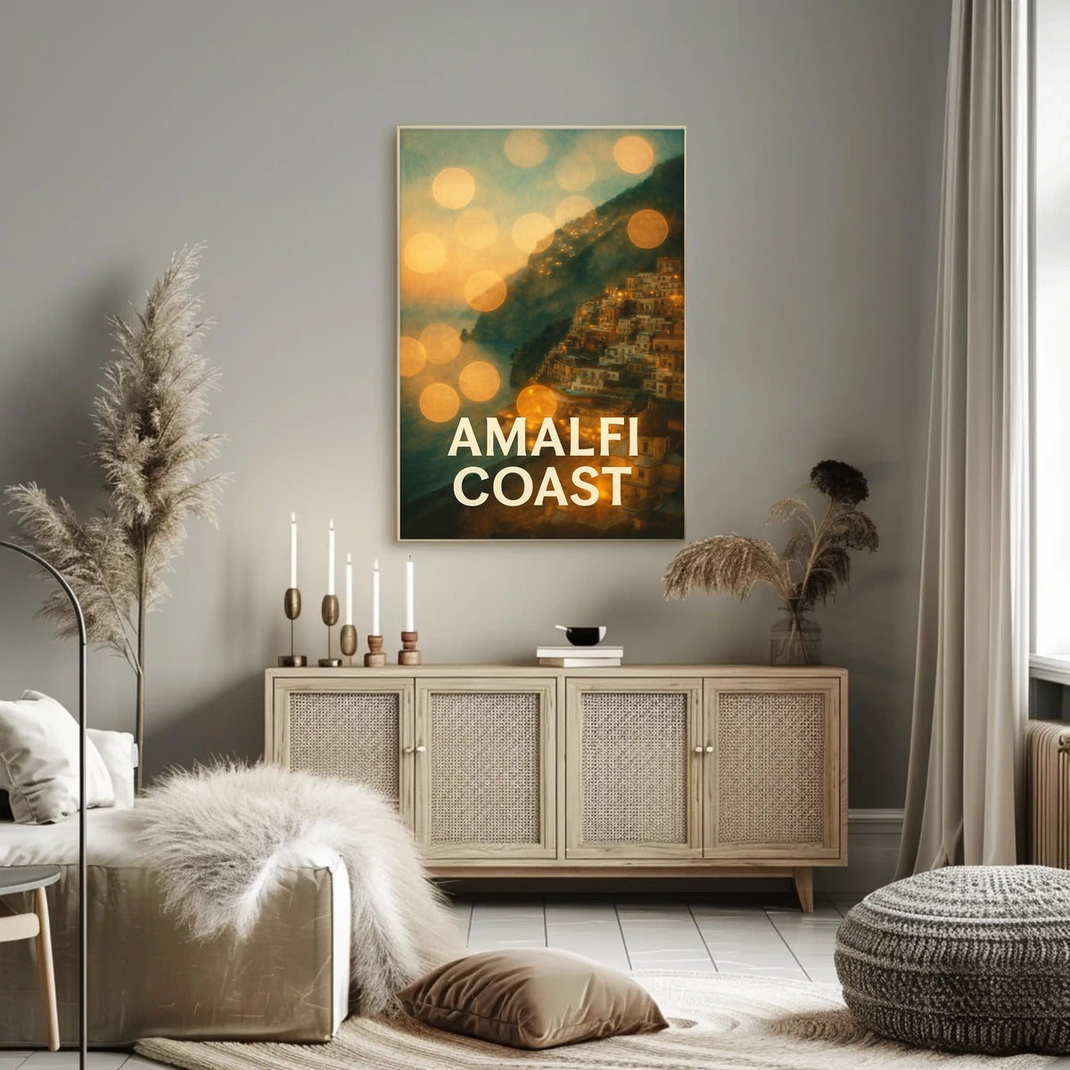 Amalfi Coast Dreamscape Poster