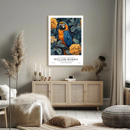 The Artistry of William Morris Exhibition Cultural Poster