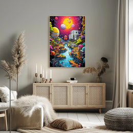 Cosmic Landscape Adventure Poster PosterGoat
