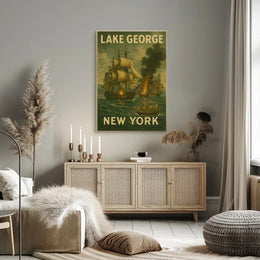 Lake George Maritime Scene Poster