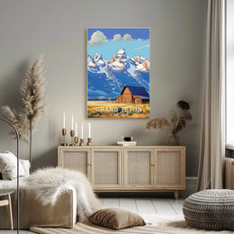 Grand Teton Scenic National Park Poster