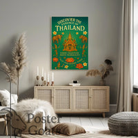 Thailand's Cultural Tranquility Travel Poster