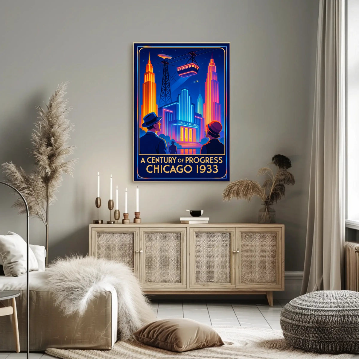 A Century of Progress Chicago 1933 Poster