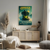 Jamaica Bobsleigh Team Winter Games Poster