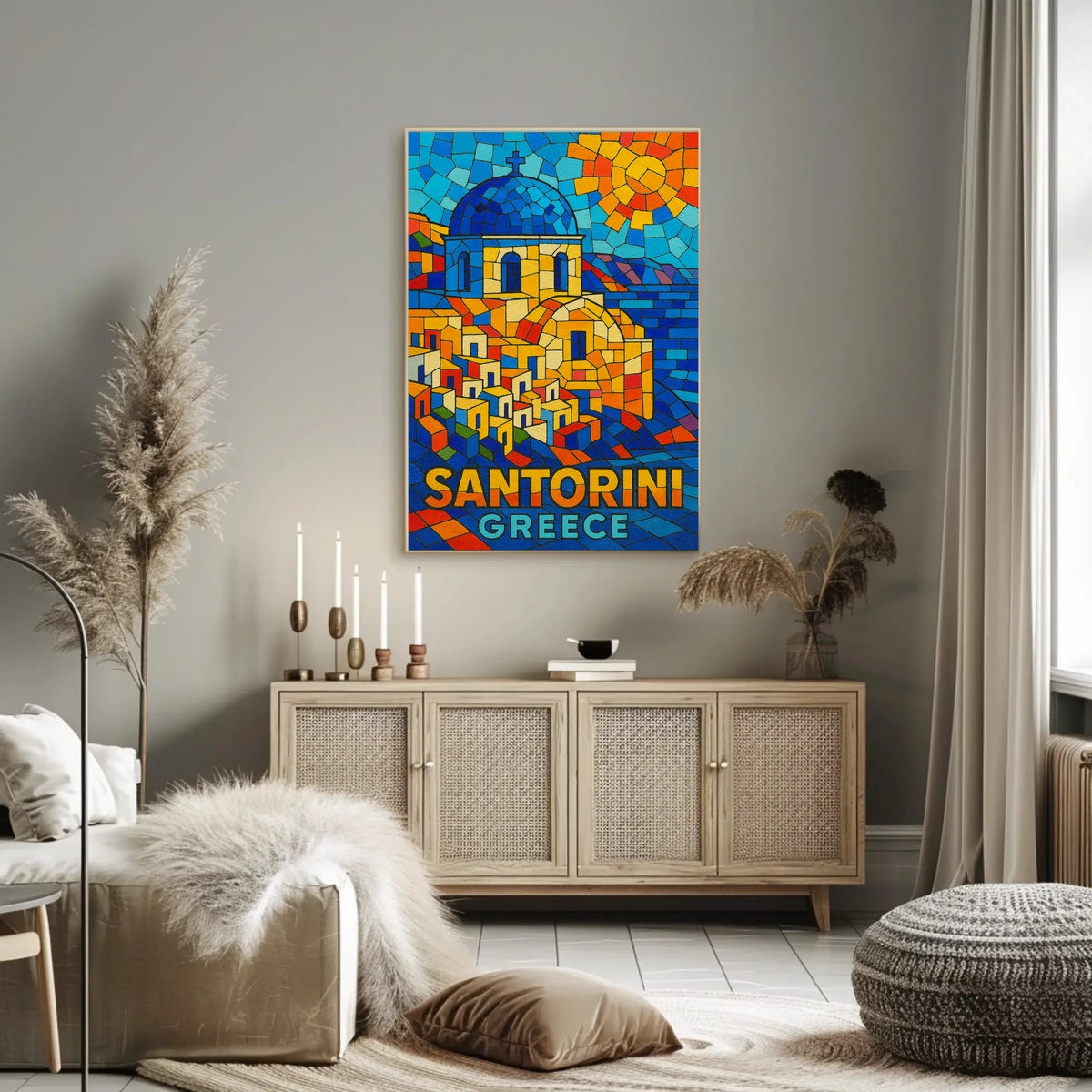 Santorini, Greece Poster
