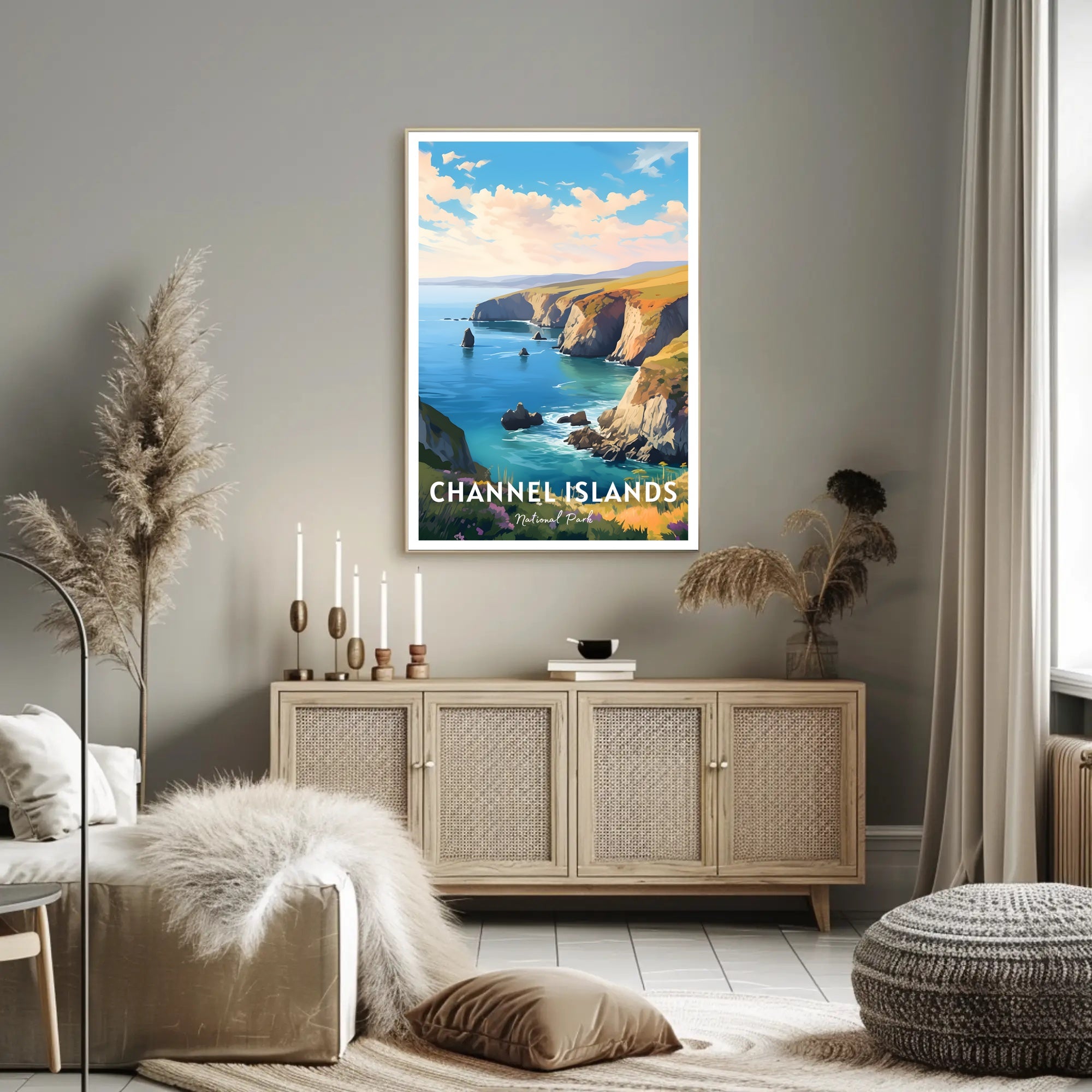 Channel Islands Scenic Beauty National Park Poster