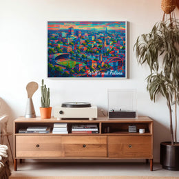 Wallis and Futuna Cityscape Poster