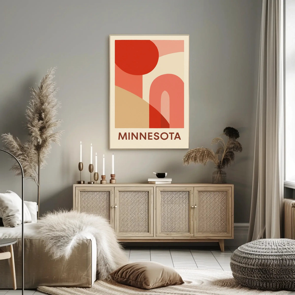 Minnesota Art Poster