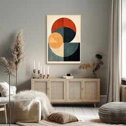 Geometric Harmony Poster