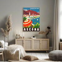 Ascona Travel Poster