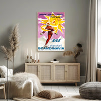 Snowful, Sunful, Funful Norway Poster PosterGoat