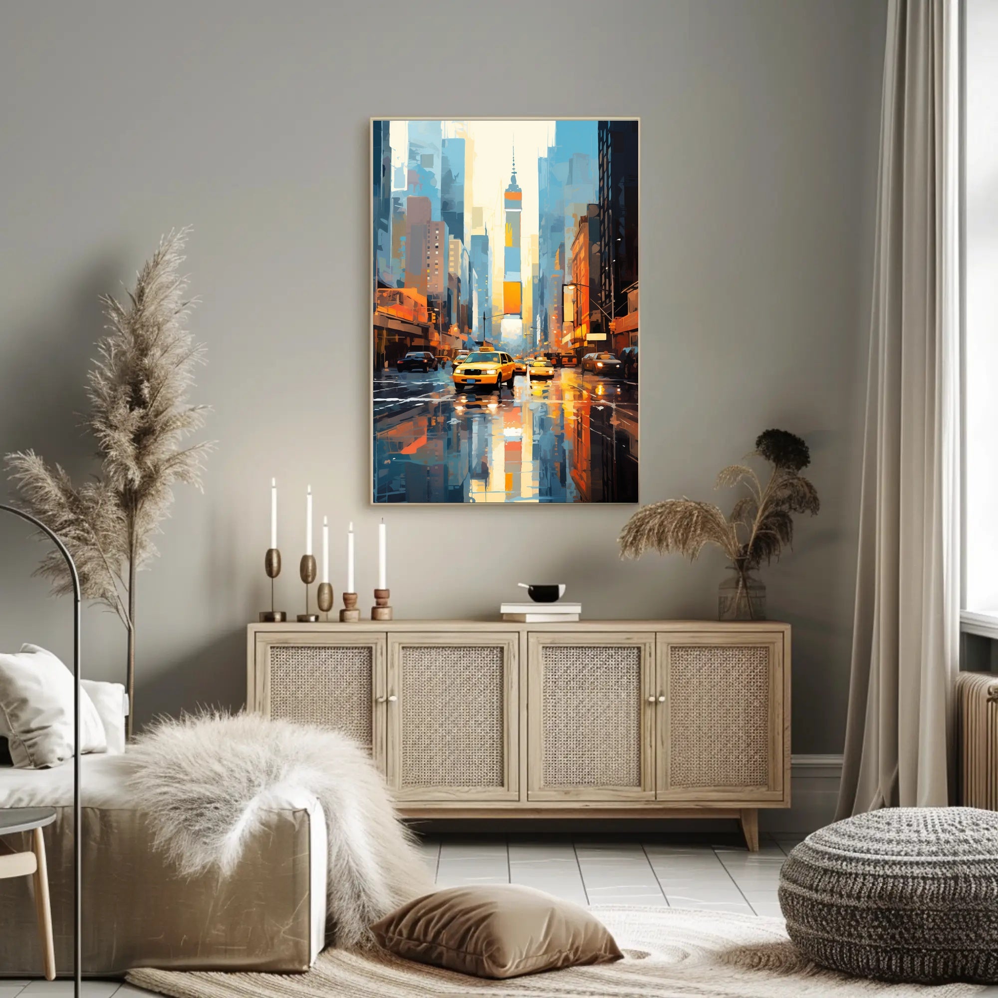 Urban Reflections Poster PosterGoat