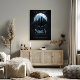 Black Knight B-2 Spirit Poster
