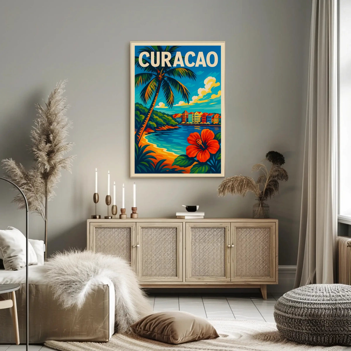 Curacao Island Paradise Poster