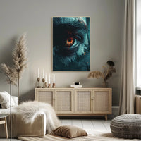 Lighthouse Under Aurora Borealis Coastal Poster Art PosterGoat
