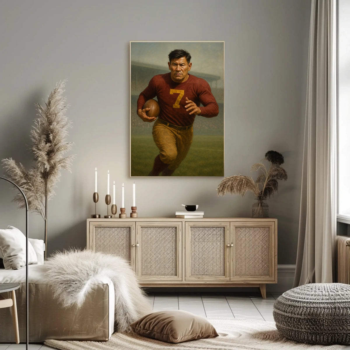 The Legendary Athlete Poster