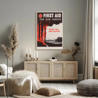 First Aid for Forests Poster PosterGoat
