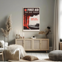 First Aid for Forests Poster PosterGoat