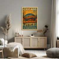 Chicago Heart Of Winter Poster