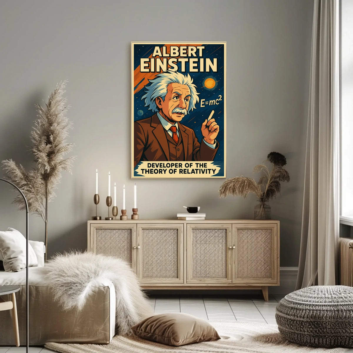 Einstein Relativity Inspirational Poster