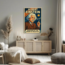 Einstein Relativity Inspirational Poster