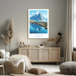 Lofoten Scenic View Poster
