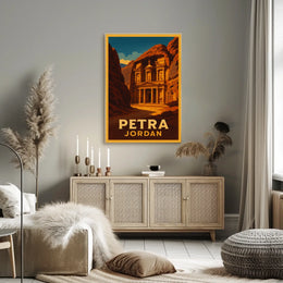 Petra, Jordan Poster