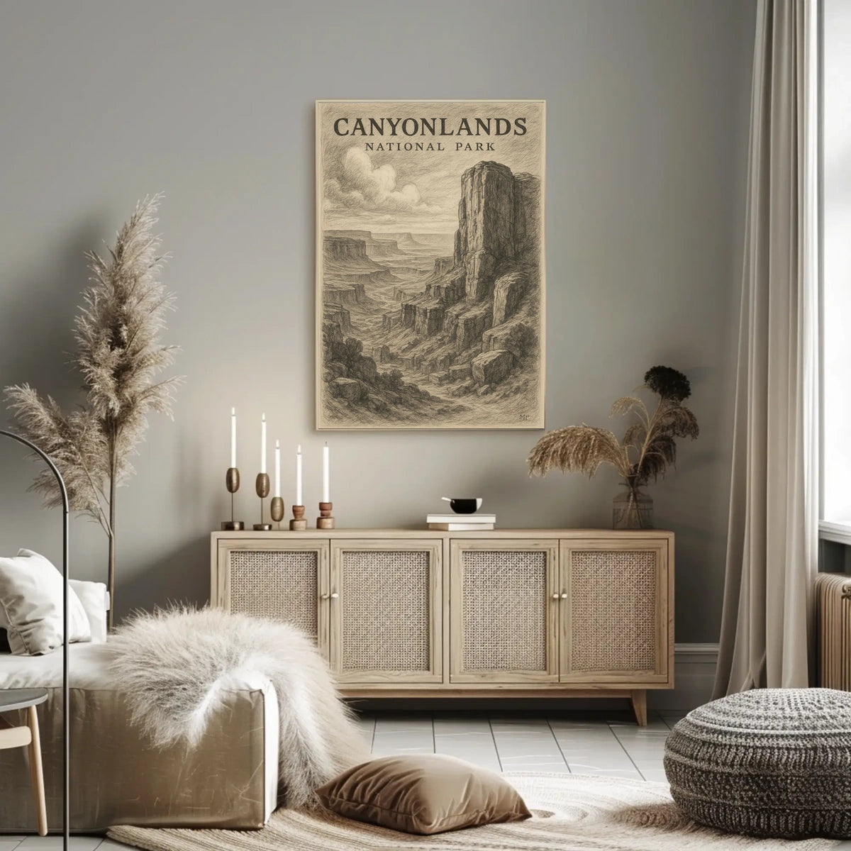 Canyonlands National Park Desert Wanderlust Poster