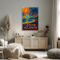 Cook Islands Mosaic Poster