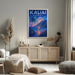 Kauai, Hawaii Tropical Paradise Poster