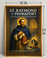 St. Raymond of Pennafort A Cinematic Journey Poster PosterGoat