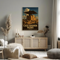 Casa Grande Ruins Poster